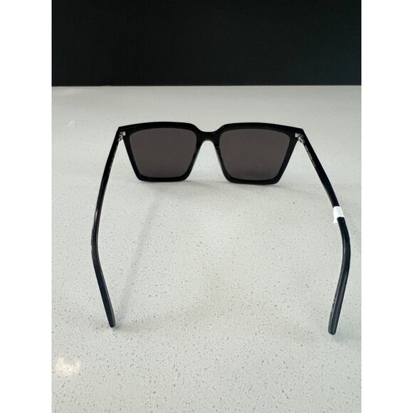 Saint Laurent SL 474 Corner Angle 56MM Square black Sunglasses - Picture 10 of 11